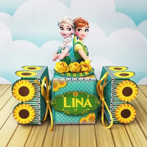 Arquivo de corte Frozen Fever Studio/PDF/PNG