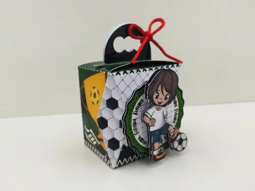 Arquivo de corte Futebol Studio/PDF/PNG