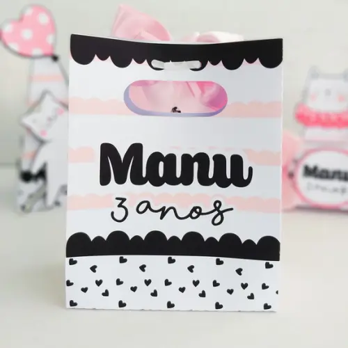 Arquivo de corte Gatinha cute Studio/PDF