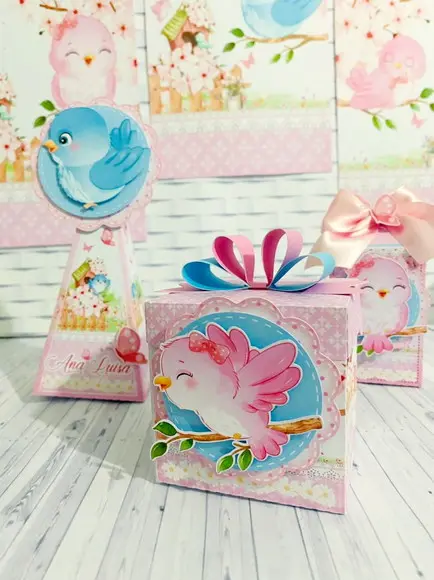 Arquivo de corte Jardim de Passarinhos Candy Studio/PDF