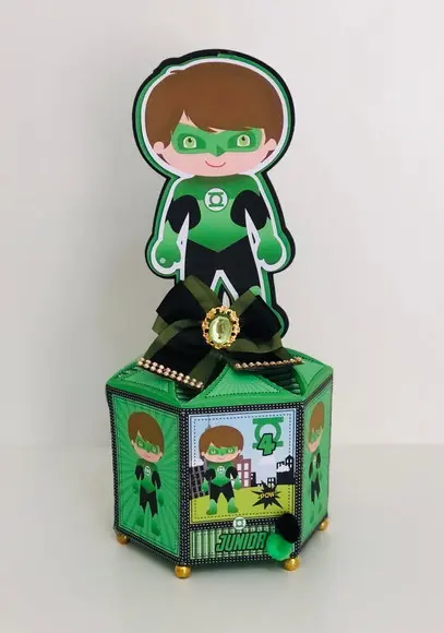 Arquivo de corte Lanterna Verde Cute Studio/PDF/PNG