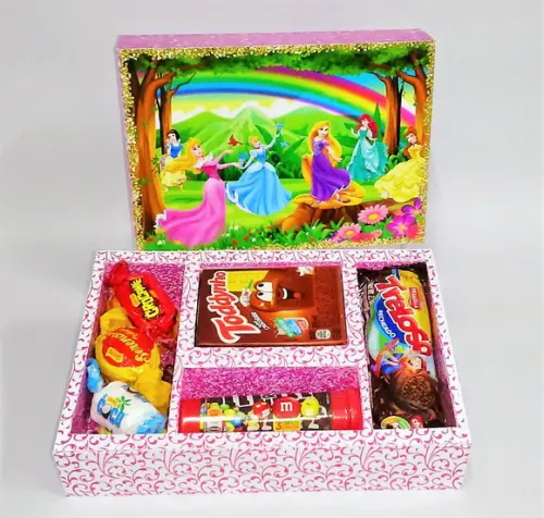 Arquivo de corte Maleta kit pintura Princesas Studio/PDF