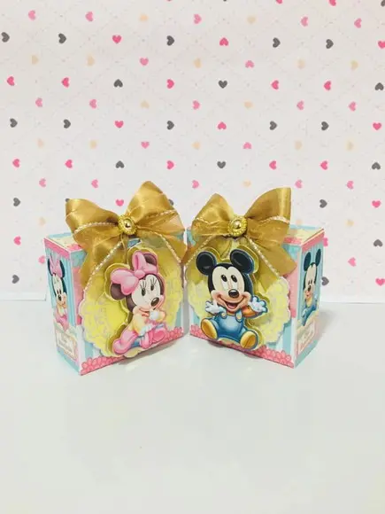 Arquivo de corte Mickey e Minnie Baby *Studio