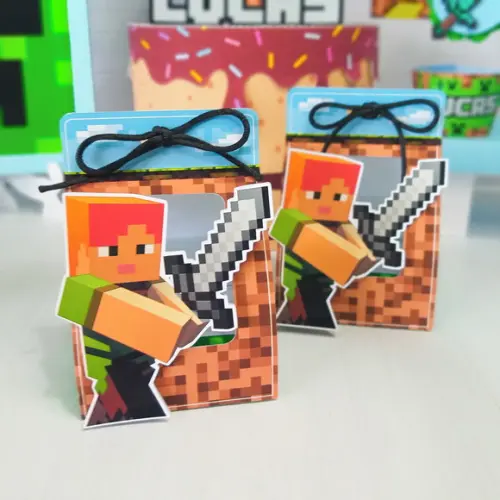 Arquivo de corte Minecraft Studio/PDF