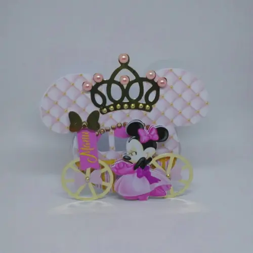 Arquivo de corte Minnie Rosa STUDIO