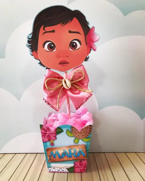 Arquivo de corte Moana Baby Studio/PDF/PNG