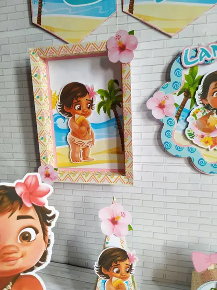 Arquivo de corte Moana Baby Studio/PDF/PNG