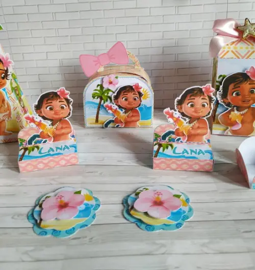 Arquivo de corte Moana Baby Studio/PDF/PNG