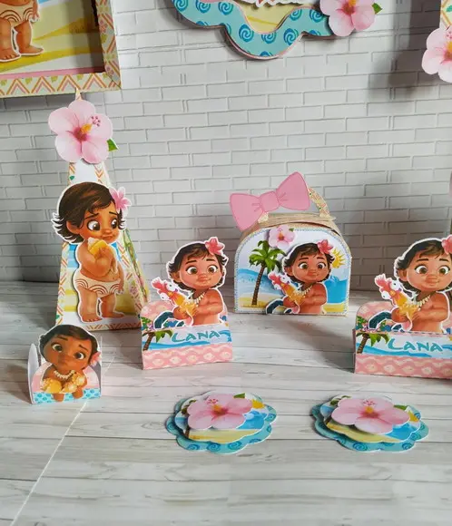 Arquivo de corte Moana Baby Studio/PDF/PNG