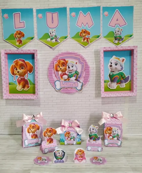 Arquivo de corte Patrulha Canina Menina Studio/PDF/PNG
