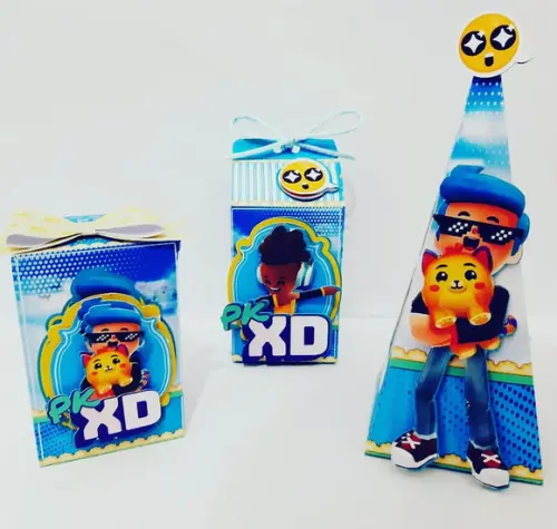 Arquivo de corte PKXD Menino Studio e PDF