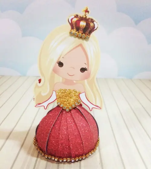 Arquivo de corte Realeza - Menina * Studio/PDF/PNG
