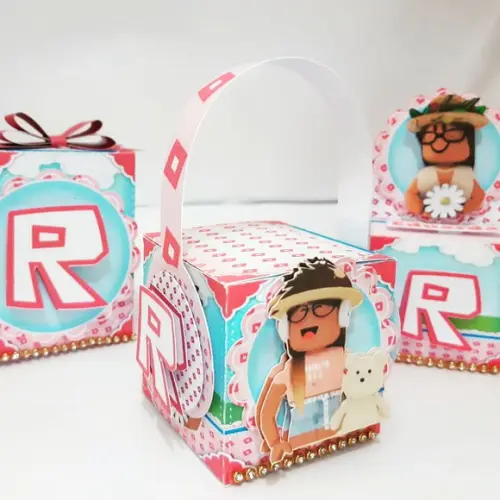 Arquivo de corte Roblox Rosa STUDIO/PDF