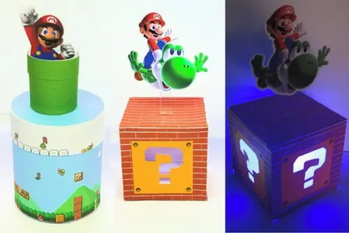 Arquivo de corte Super Mário STUDIO