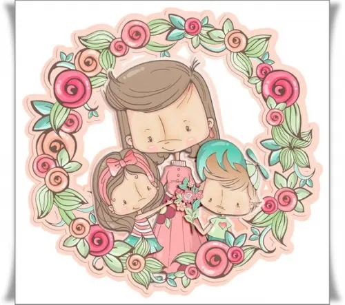 Arquivo de corte Topo de bolo Dia das Mães *DXF