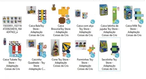 Arquivo de corte Toy Story em STUDIO