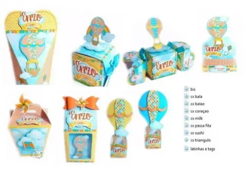 Arquivo Digital de corte Kit Balão