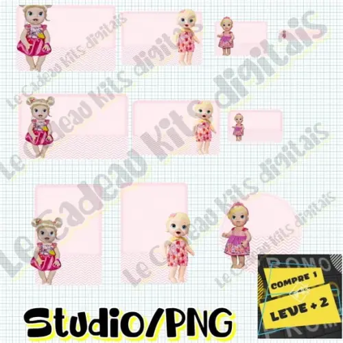 Arquivo Etiqueta Escolar Baby Alive