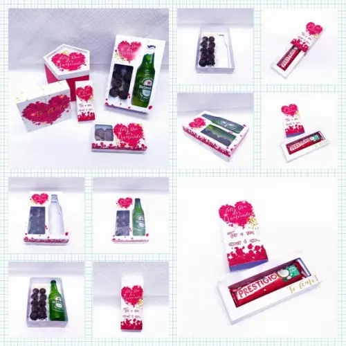 Arquivo Kit Caixa Dia dos namorados **Studio/PDF