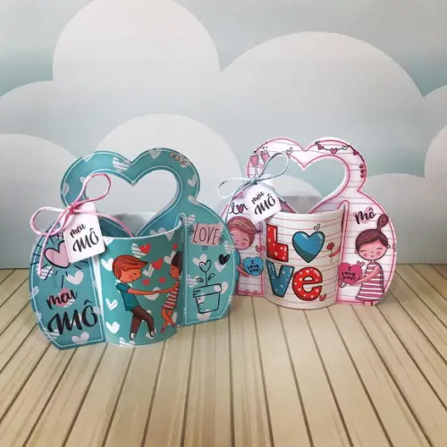 Arquivo Kit Caixa Dia dos namorados **Studio/PDF
