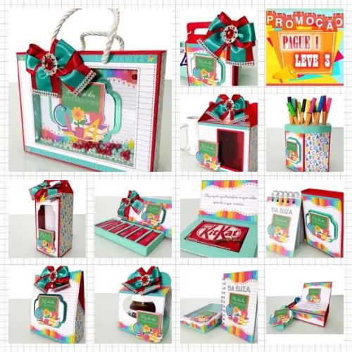 Arquivo Kit Caixas Dia dos Professores *Studio/PDF