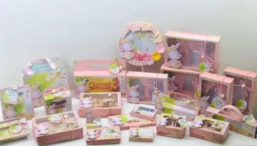 Arquivo Páscoa Menina Rosa *PAGUE 1 e LEVE 3 *Studio/PDF