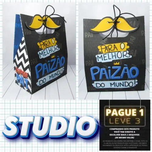 Arquivo Sacola Dia dos Pais *studio