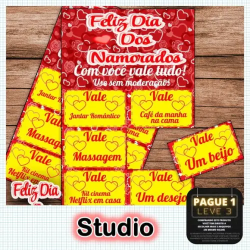 Arquivo Vales do Amor Dia dos namorados *Studio
