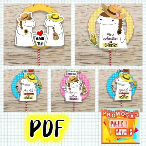Arquivo Topo Flork Caipira Festa Junina São João *PDF