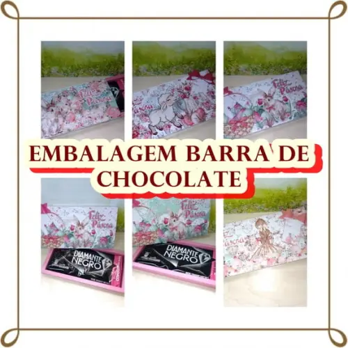 ArquivoCaixa para Barra de chocolate PAGUE 1 e LEVE 3 Studio