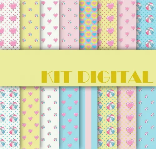 Kit Digital Chá de Revelação