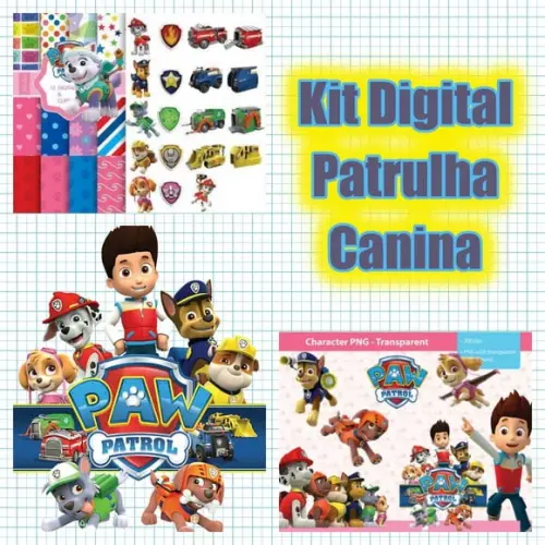 Kit Digital Patrulha Canina