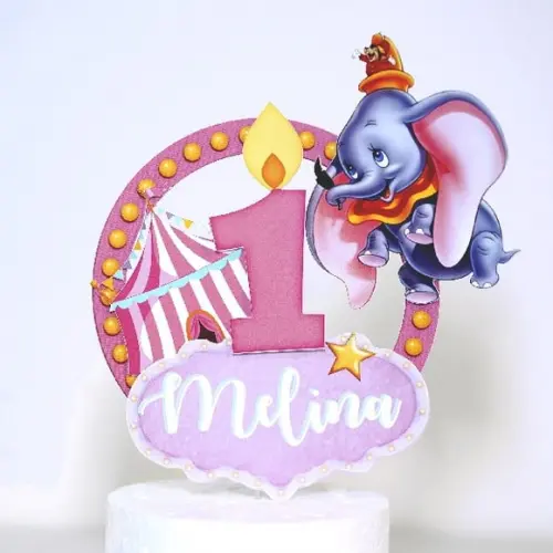 Arquivo de Corte Dumbo Menina Studio/pdf/png