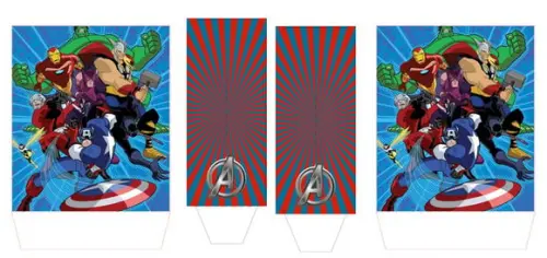 Arquivo de corte Sacola Vingadores STUDIO