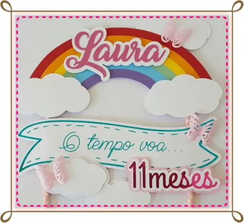 Arquivo de Corte Topo de Arco iris Studio