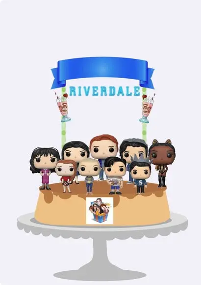 Arquivo de Corte Topo de Bolo Riverdale Studio