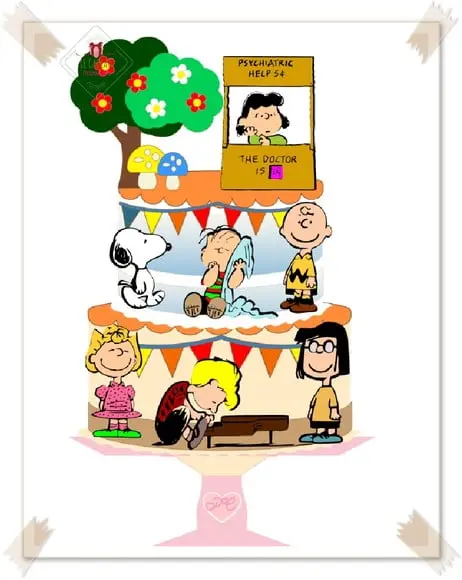 Arquivo de Corte Topo de Bolo Snoopy Studio