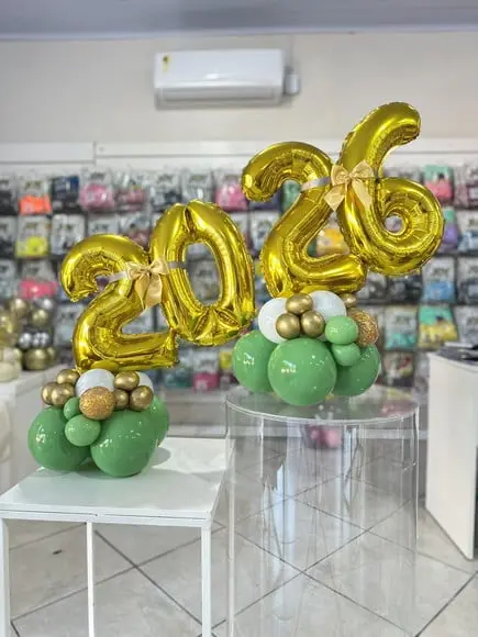 Kit + 50 Artes para Balão Bubble Natal e Ano Novo