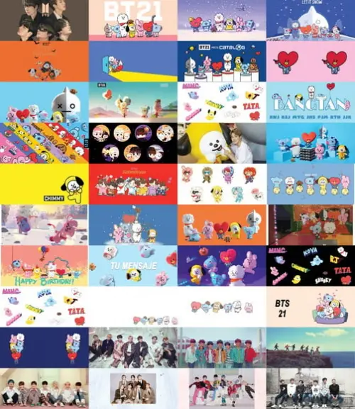 40 Artes para Canecas Bts Kpop Arquivo Digital