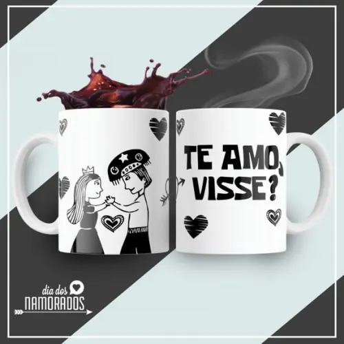 Arquivo digital kit 20 artes para canecas dia dos namorados