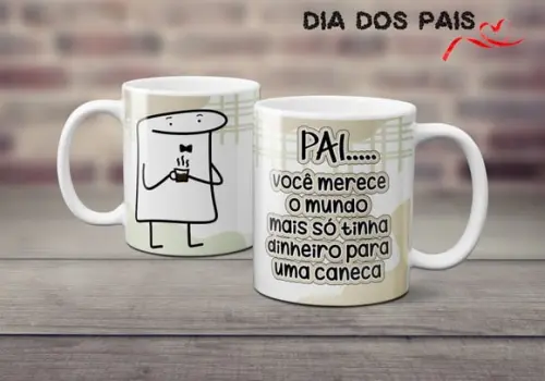 Arquivo Digital Kit 30 Artes Para Canecas Dia Dos Pais Flork