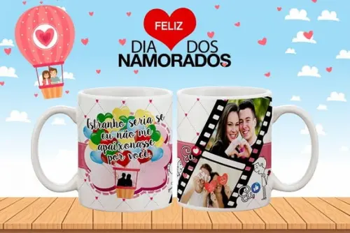 Arquivo digital kit artes para canecas dia dos namorados