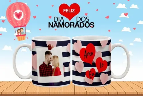 Arquivo digital kit artes para canecas dia dos namorados