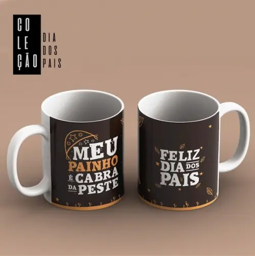 Arquivo digital kit artes p/ canecas e camisa Dia dos Pais
