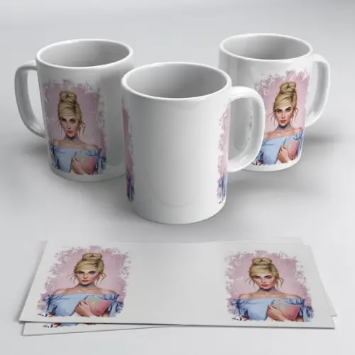 Artes Canecas Princesas Modernas