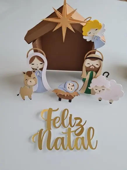 Arquivo de Corte Coletiva de Topos Natalinos *studio/svg*