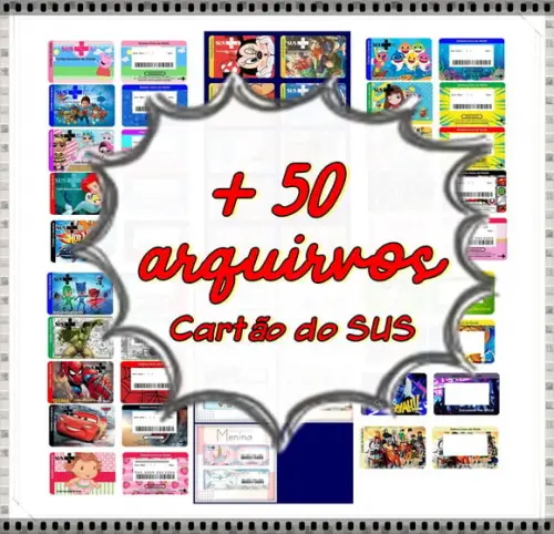 Arquivo Cartão do SUS *Studio