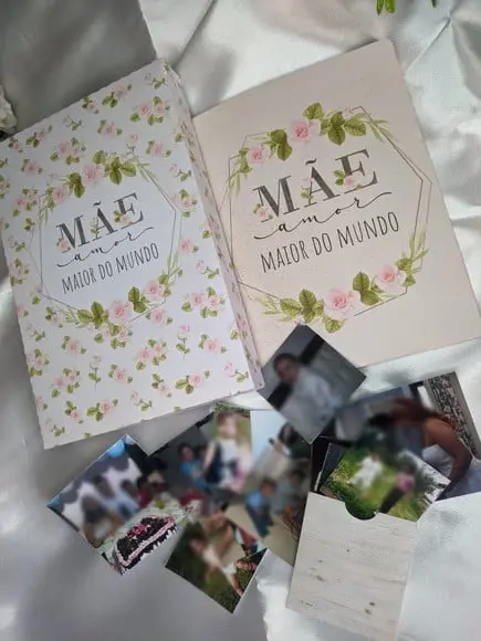 Arquivo Album de Figurinhas Dia das Maes *Studio/PDF/JPG