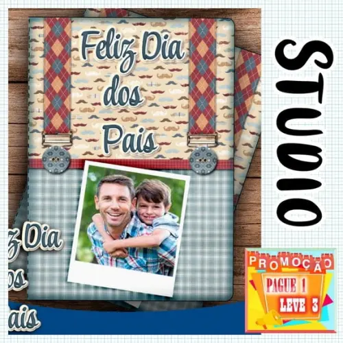Arquivo Álbum De Figurinhas Dia Dos Pais ***studio