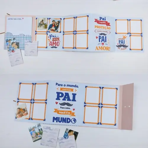 Arquivo Album de Figurinhas Dia dos pais *Studio/PDF